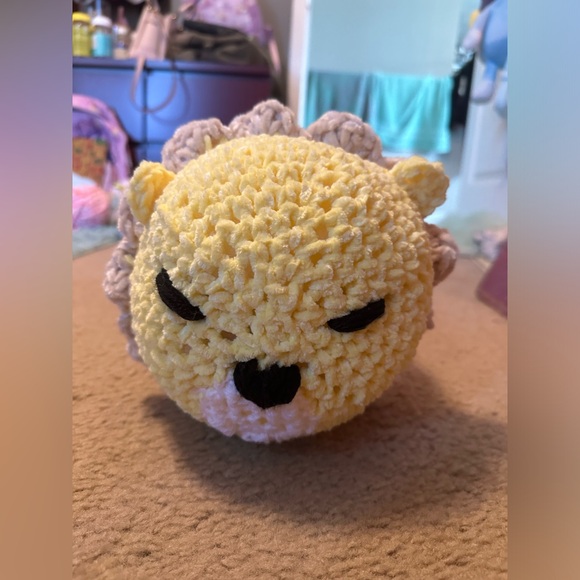 Crochet stuffed lion - Picture 2 of 7